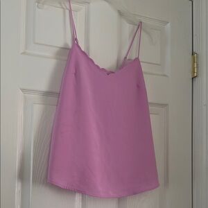 J. Crew Pink and Purple Crop Camisole